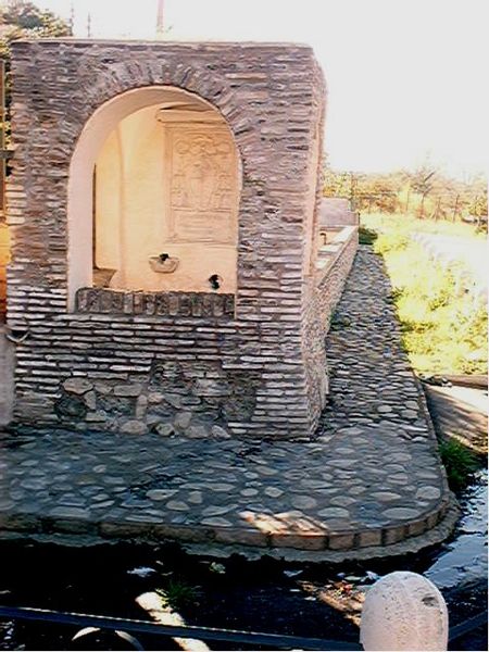 Fontana delle Carrozze, in via di Boccea